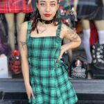 Vestido Escoces Verde