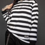 Camiseta Satana Negra y Blanca