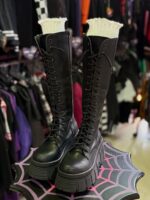 Botas Acordonadas Goticas - Imagen 5