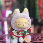 Labubu Navideño Bufanda