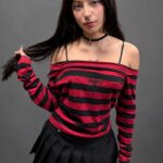 Camiseta Ara Roja y negra