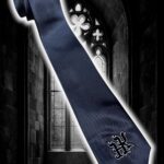 Corbata azul Hk