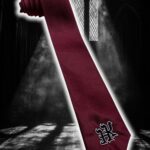 Corbata bordo Hk